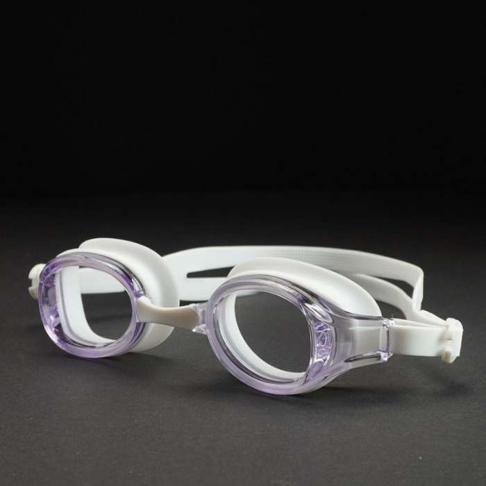 Purple Transparent Anti-Fog UV Protection Leakproof design Swim Goggles for Kids 4Years - 10 years