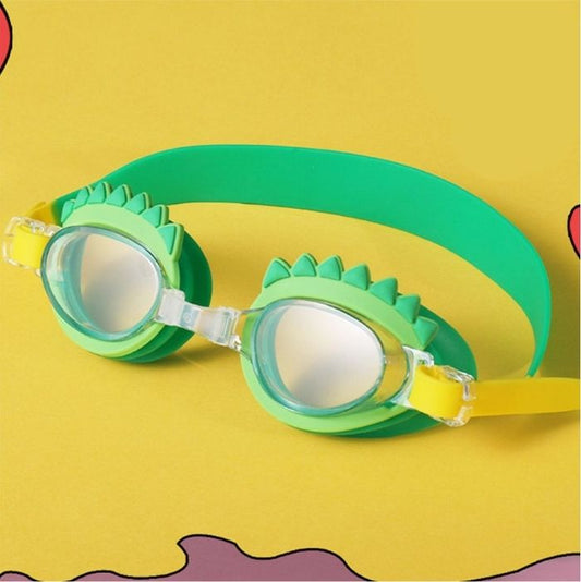3d Monster Back Anti-Fog UV Protection Leakproof Design Swim Goggles for Kids, 3Years - 8Years