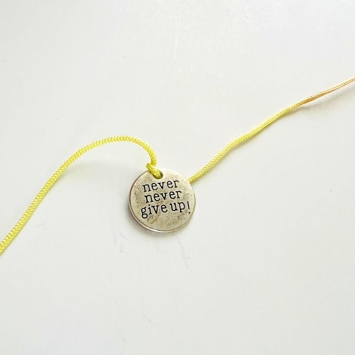 Never never give up Rakhi