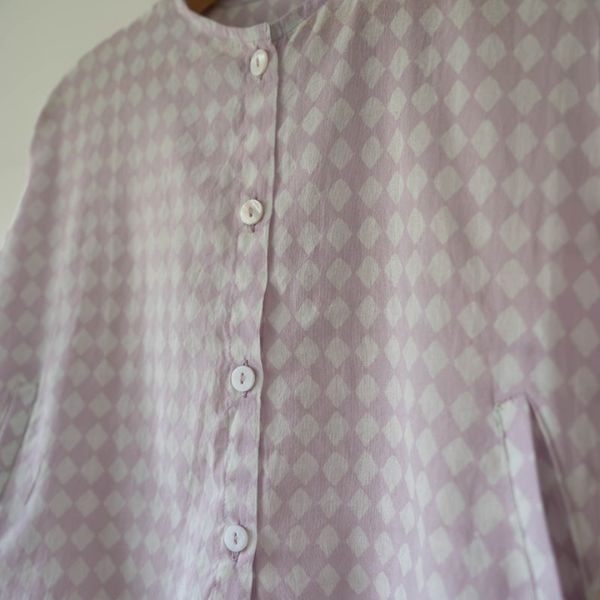 Shared Secrets co-ord in lilac rhombus