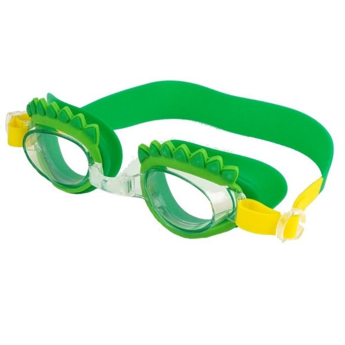 3d Monster Back Anti-Fog UV Protection Leakproof Design Swim Goggles for Kids, 3Years - 8Years