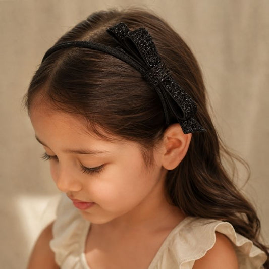 Black Glitter Hairband
