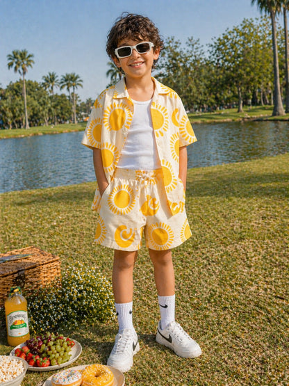Sunstone Luxe Set (Shirt and Shorts)
