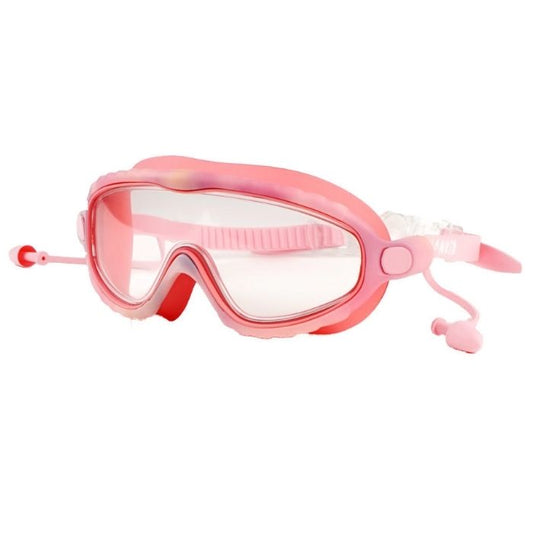 Light Pink Bubble Anti-Fog UV Protection Leakproof Design Swim Goggles for Kids,4Years - 10Years