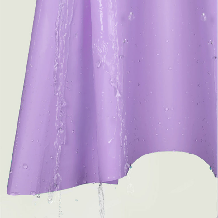 Japanese Style Purple Sailor Collar Raincoat for Kids & Teens