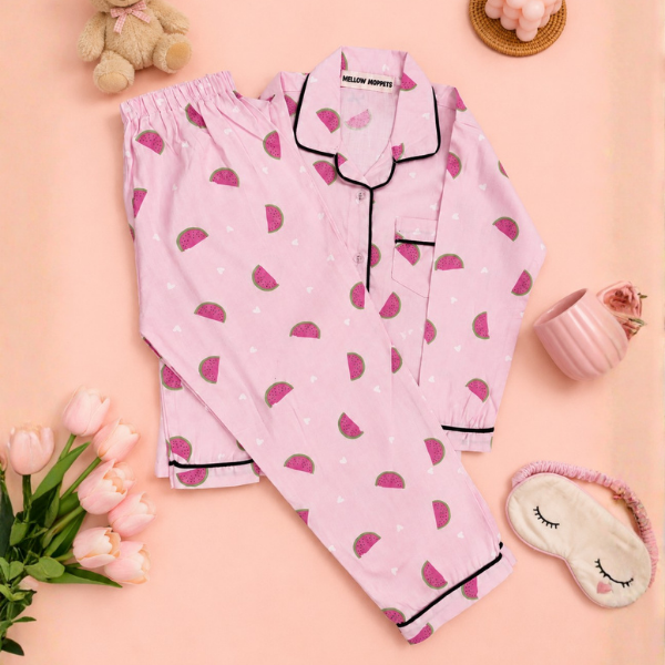 Sweet Watermelon Night Suit