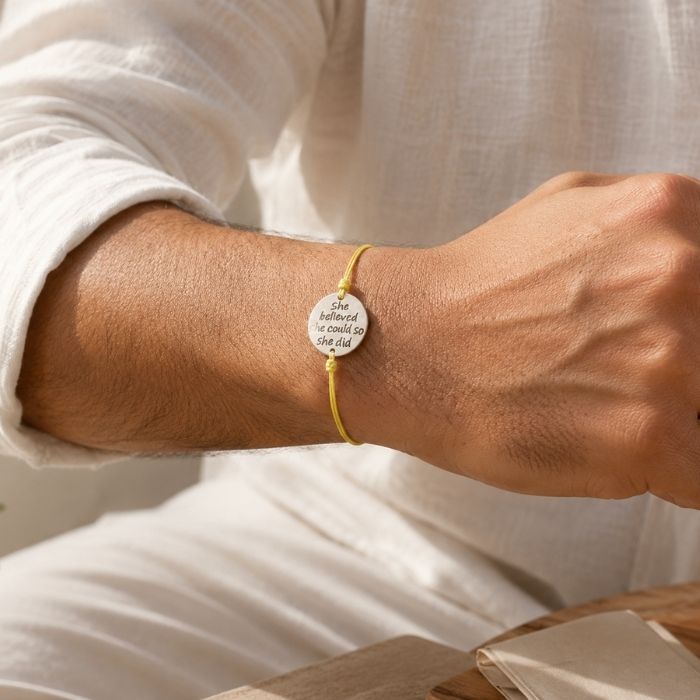 She believed she could so she did Rakhi