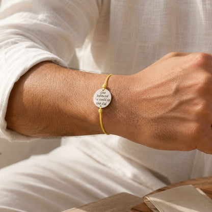 She believed she could so she did Rakhi