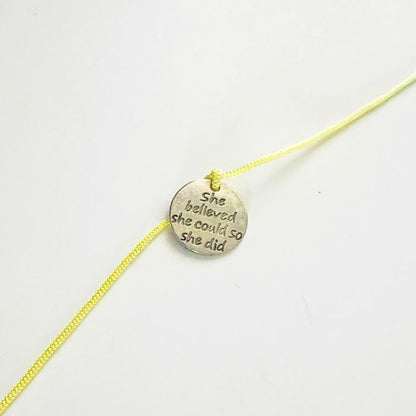 She believed she could so she did Rakhi
