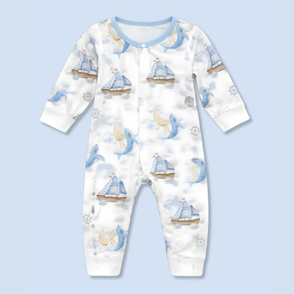 21 pcs Nautical Wooden Treasure Chest Gift hamper for a newborn baby, Giftset for a baby, 0-12 months
