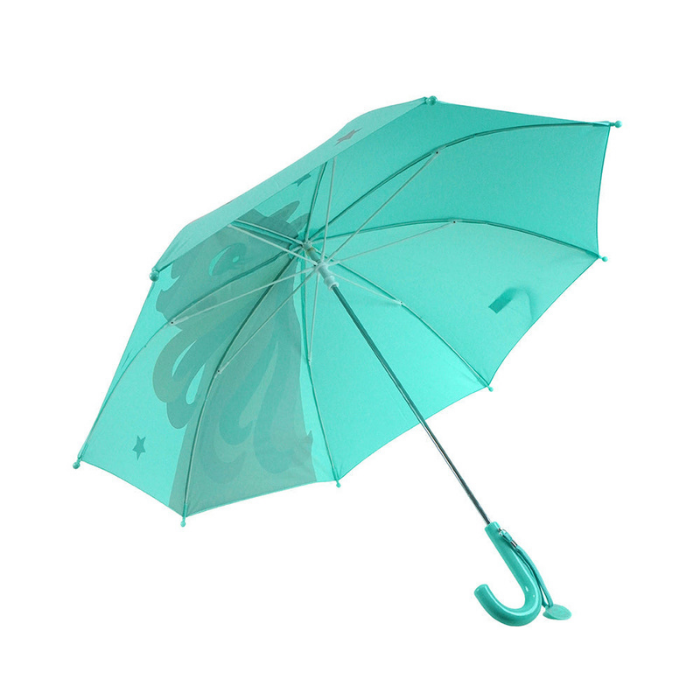 Mint Unicorn Big Face Umbrella for Kids, 5Years - 10Years