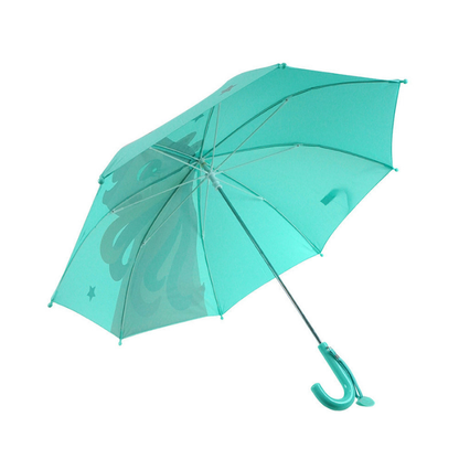 Mint Unicorn Big Face Umbrella for Kids, 5Years - 10Years