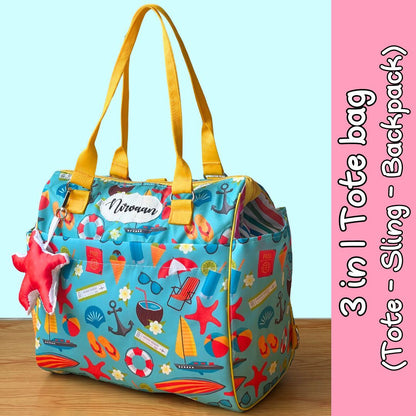 3 in 1 tote bag
