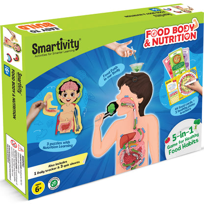 Smartivity Food Body & Nutrition STEM Toy for Kids 6+