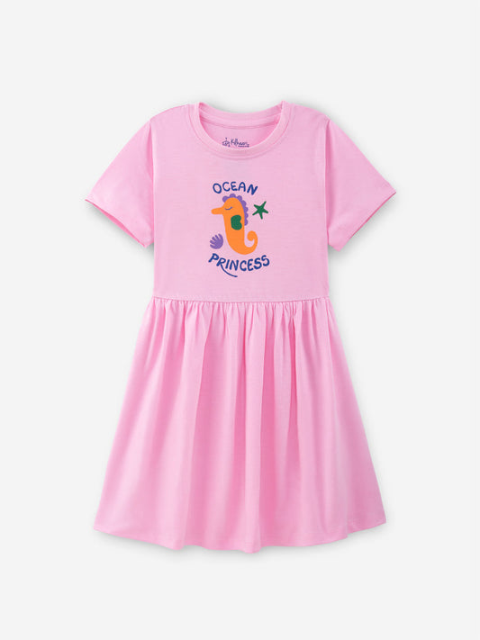 Ocean Princess Pink Frock