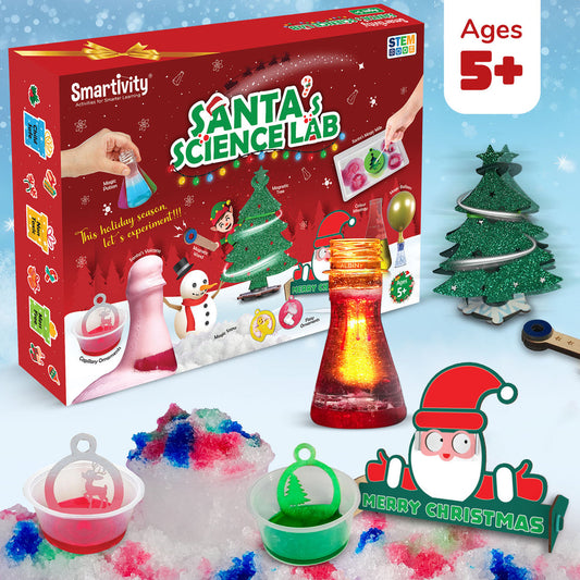 Smartivity Santa Science Lab STEM Toy for Kids 5+