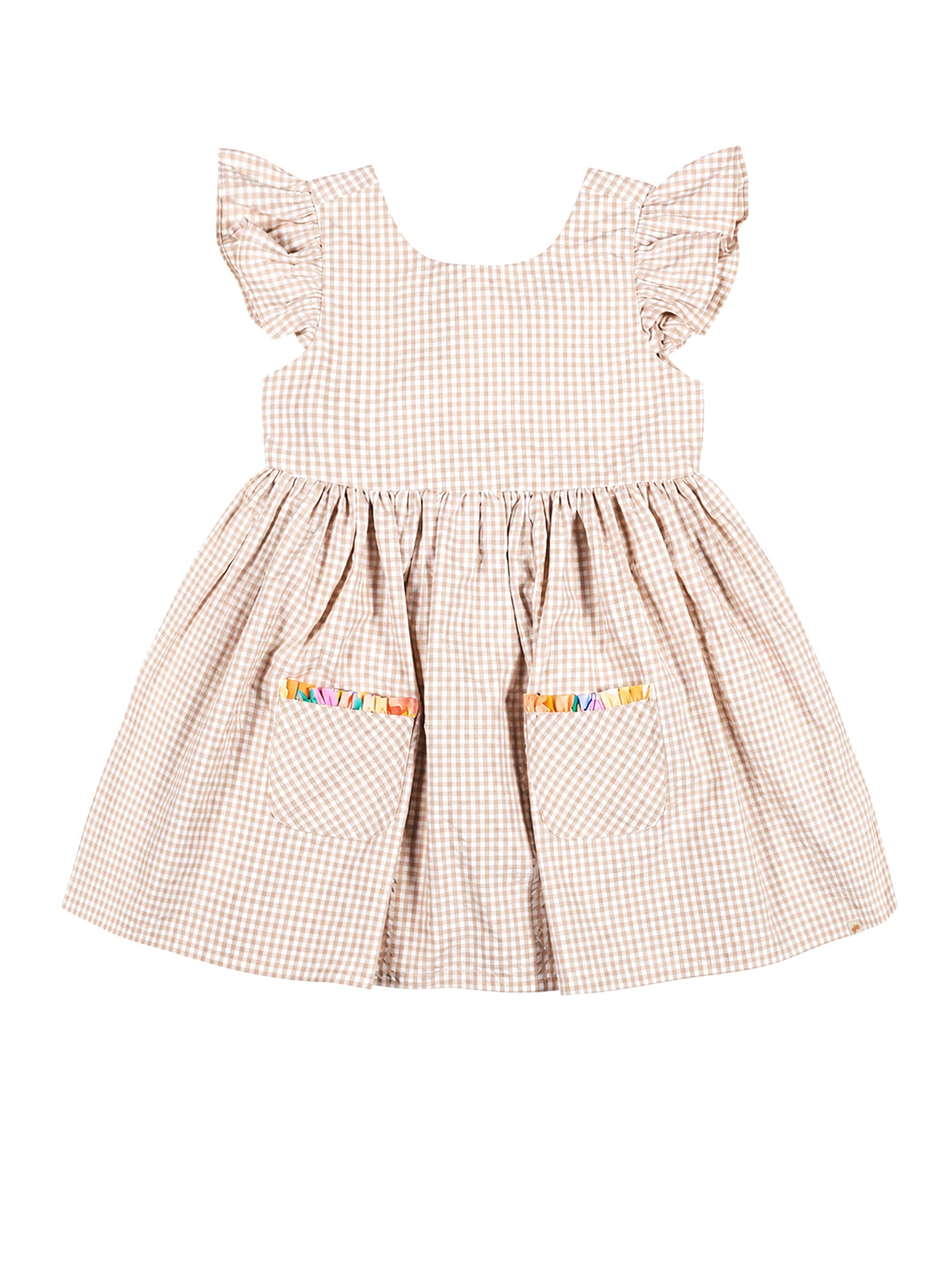 Bow and Pop Dress (Pink)
