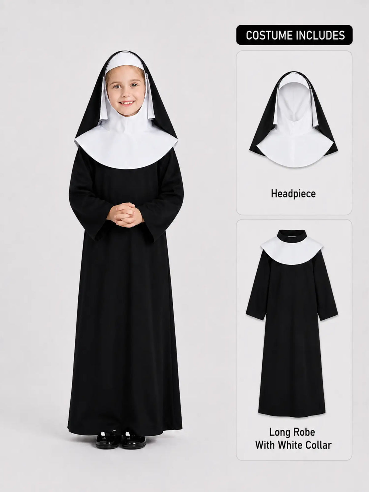 Baby Nun kids' Halloween costume