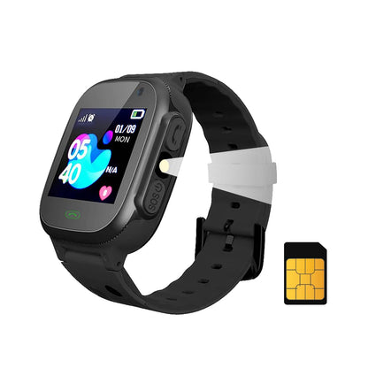 Sekyo S2 Pro Kids Smartwatch with Calling | GPS Location Tracking, SOS Alert, Camera, Safe Zone & Family Chat | 4G/5G SIM Support | App-Controlled | Long Battery Life