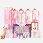 22pcs Pink Penguin Newborn Baby Girl/ Boy Gift Box, all season wear Gift Hamper, (0 - 12 months) - Little Surprise Box