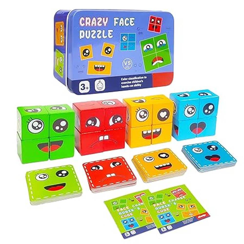 Crazy Face Puzzle