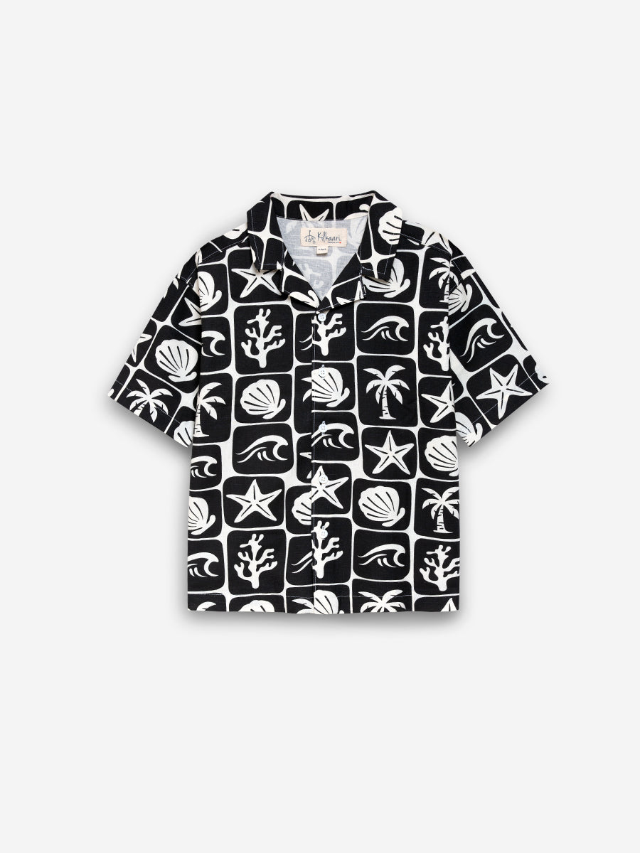 Coast at Midnight Shirt and Short Set