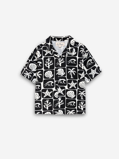 Coast at Midnight Shirt and Short Set