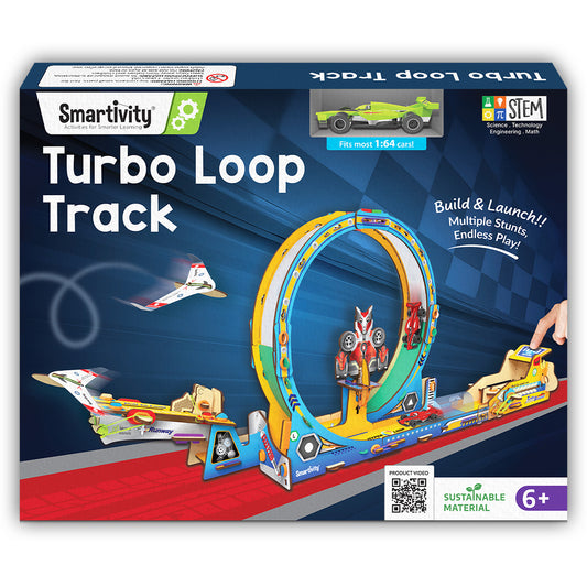 Smartivity Turbo Loop Track STEM Toy for Kids 6+