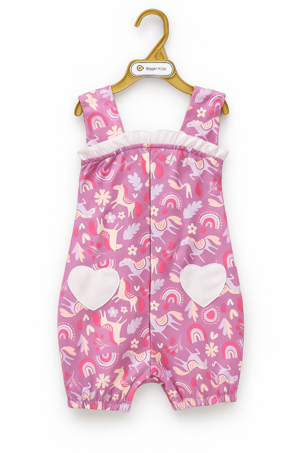 Enchanted Unicorn Meadow Organic Romper