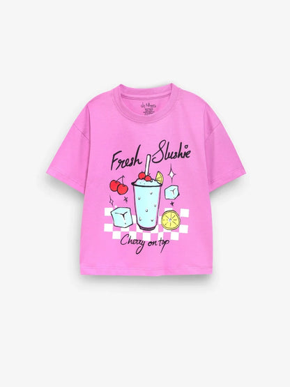 Fresh Slushie Bootcutpant Set (Pink)