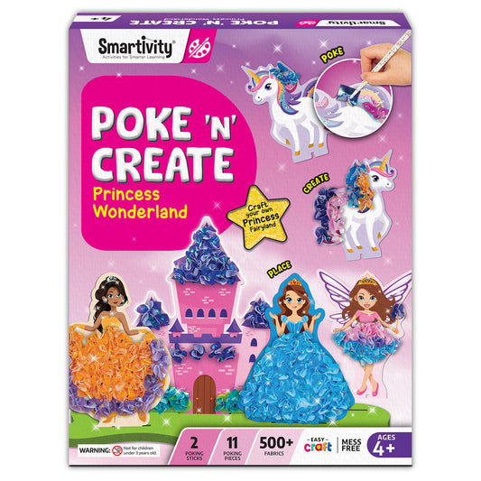 Smartivity POKE 'N' CREATE - Princess Wonderland STEM Toy for Kids 4+