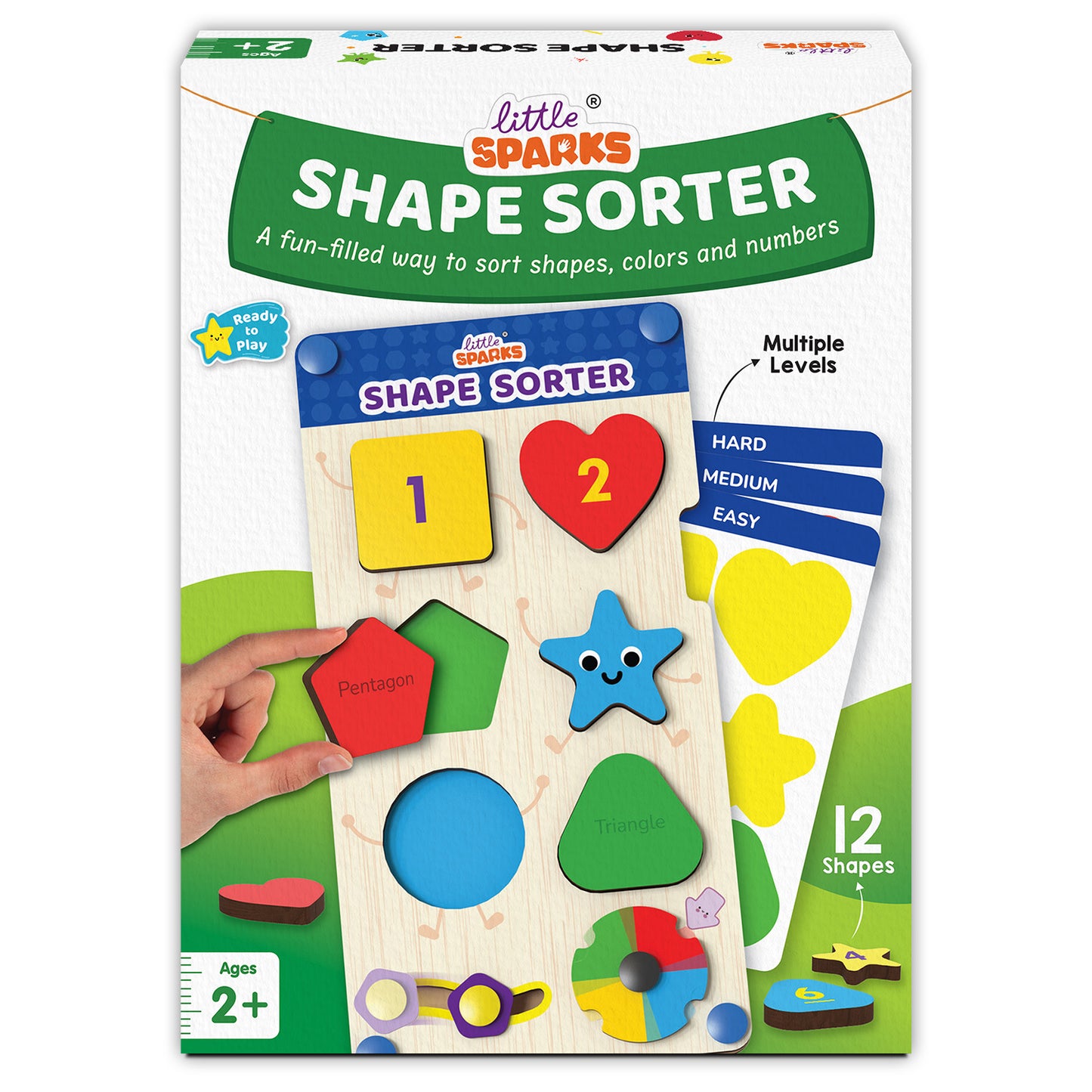 Smartivity Shape Sorter STEM Toy for Kids 2+