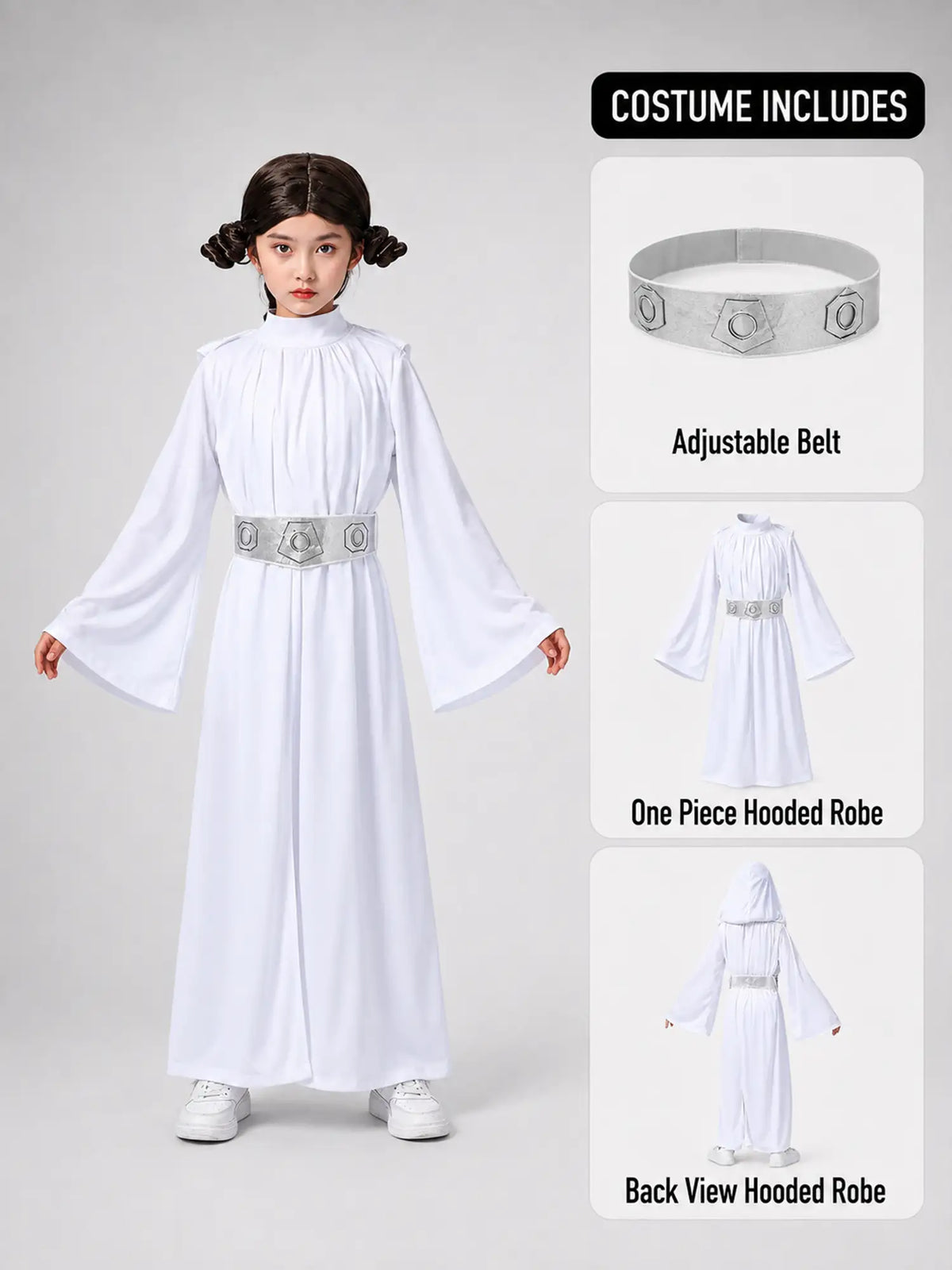 War Princess Theme kids' Halloween costume