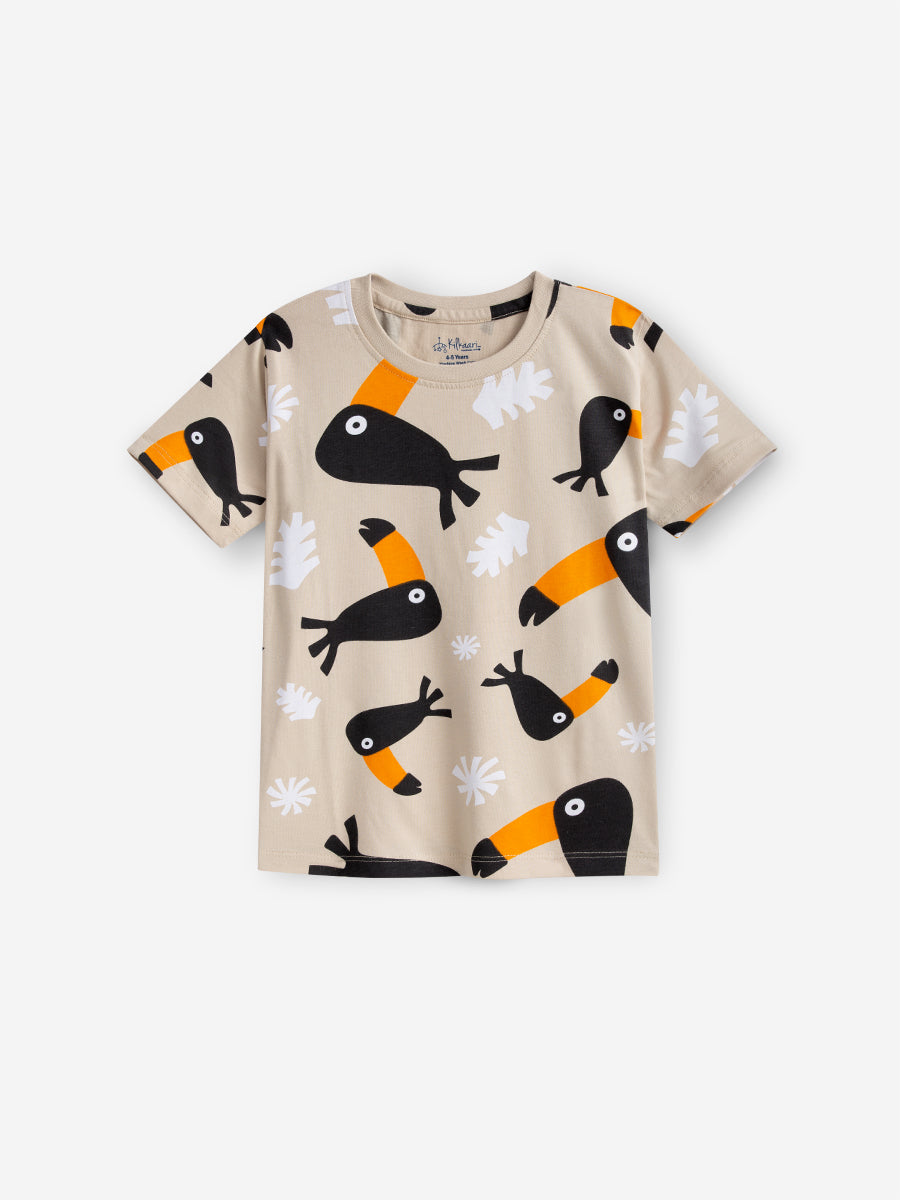 Premium Playful Toucan Oversized Cord Set (Unisex)