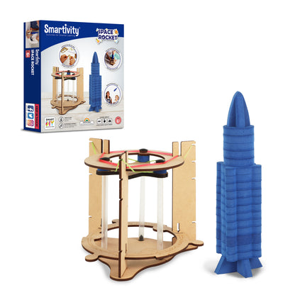 Smartivity Blast Off Space Rocket STEM Toy for Kids 6+