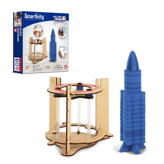 Smartivity Blast Off Space Rocket STEM Toy for Kids 6+