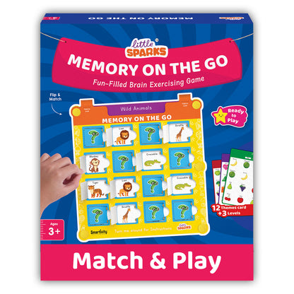 Smartivity Memory On The Go STEM Toy for Kids 3+