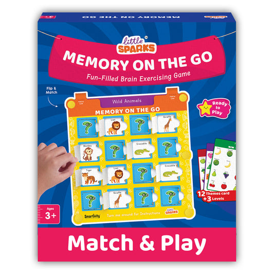 Smartivity Memory On The Go STEM Toy for Kids 3+