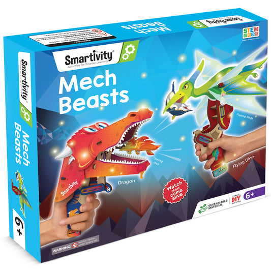 Smartivity Mech Beasts STEM Toy for Kids 6+