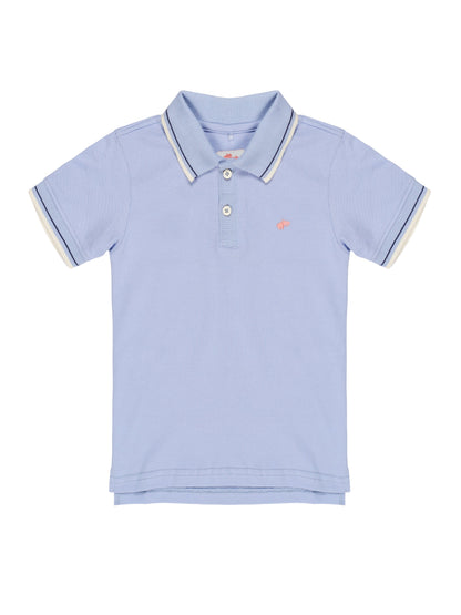 The Tennis Club Polo in Sky Blue