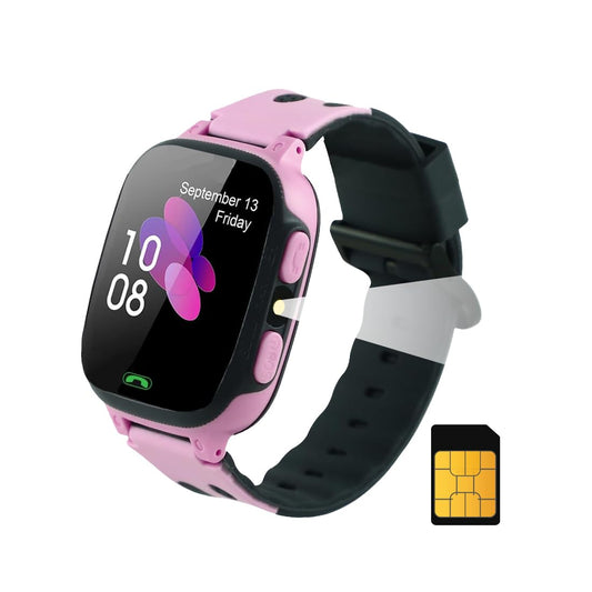 Sekyo S2 Pro Kids Smartwatch with Calling | GPS Location Tracking, SOS Alert, Camera, Safe Zone & Family Chat | 4G/5G SIM Support | App-Controlled | Long Battery Life