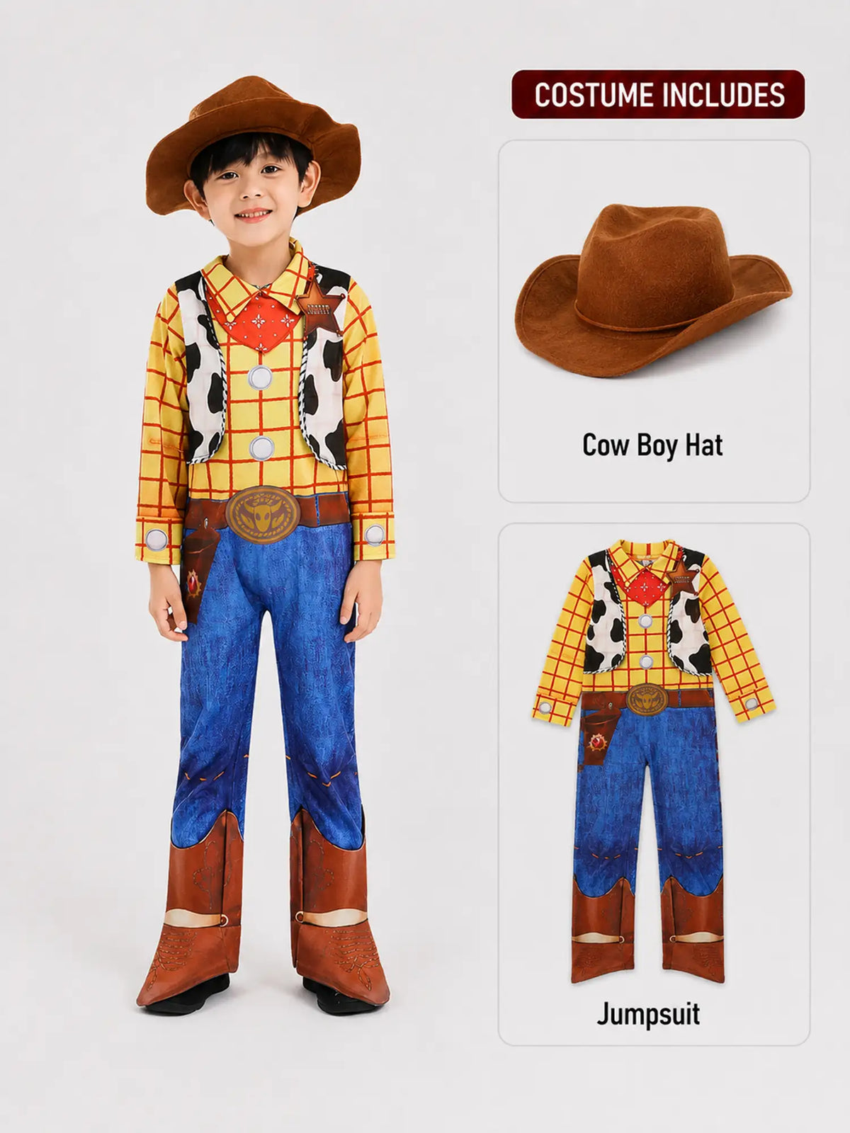 Sheriff Cowboy Theme kids' Halloween costume
