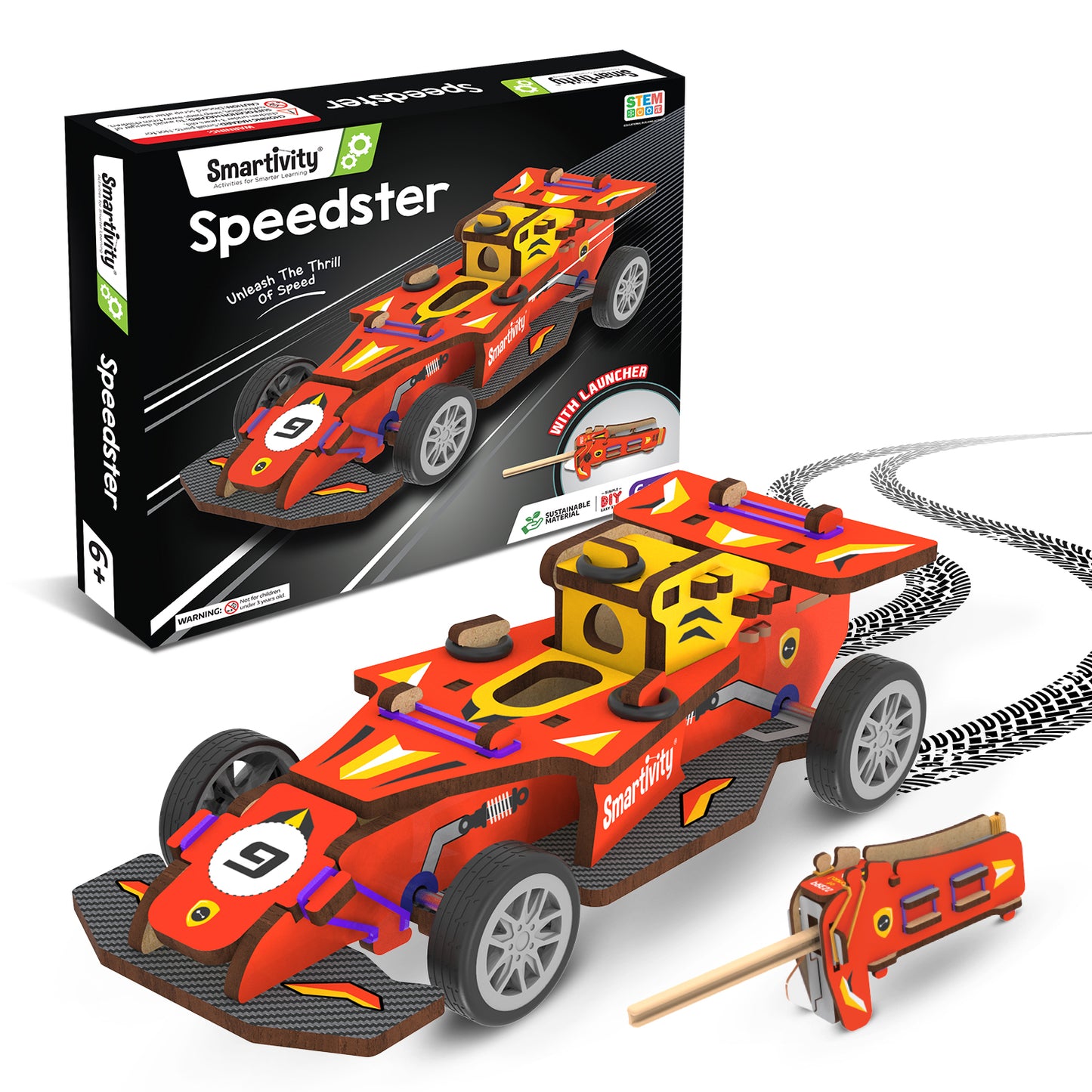 Smartivity STEM Wheels Speedstar STEM Toy for Kids 6+
