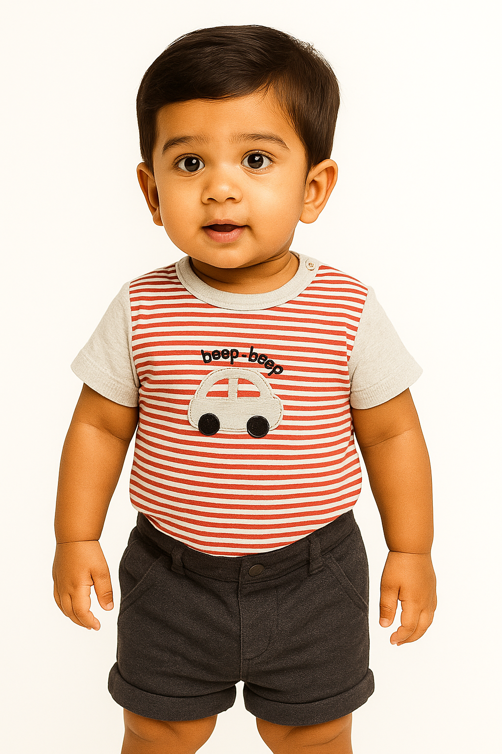 Beep Beep T-Shirt & Pocket Shorts Set