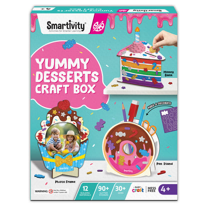 Smartivity Yummy Dessert Craft Box STEM Toy for Kids 4+