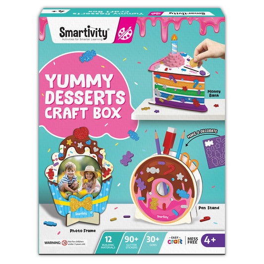 Smartivity Yummy Dessert Craft Box STEM Toy for Kids 4+
