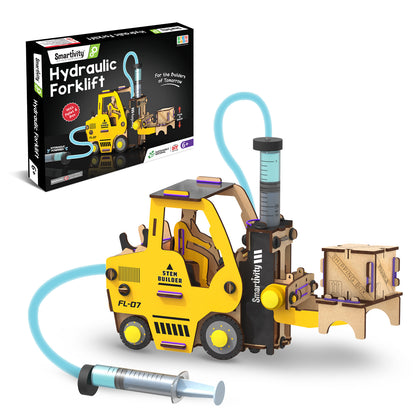 Smartivity Hydraulic Forklift STEM Toy for Kids 6+