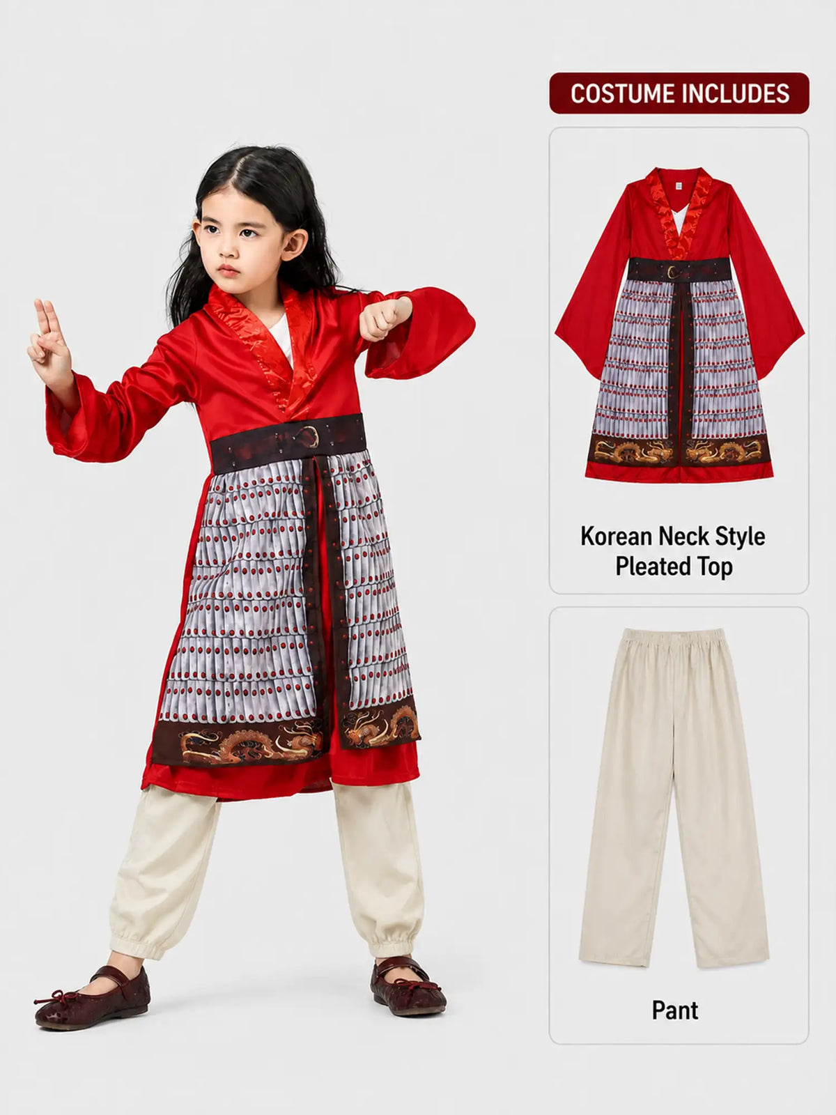 Korean War Princess Costume kids' Halloween costume