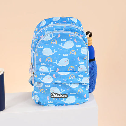 Printed Backpack