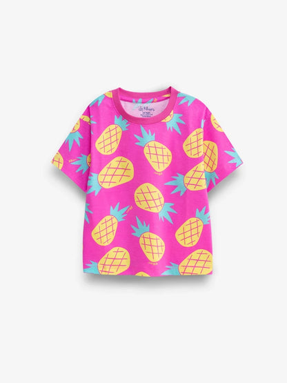 Pink Pineapple Pop Oversized Cord Set